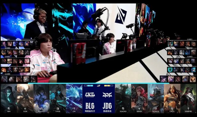 BLG 3-2 JDG：冰鸟辅助出奇效，BLG鏖战五局挺进先锋赛